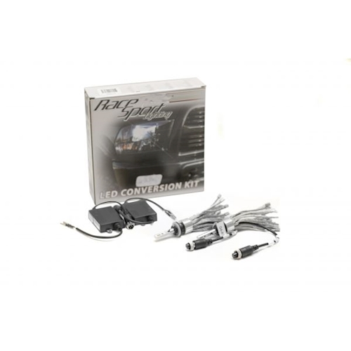 RaceSport LED Headlight Conversion Kit with Focus Optics, and copper
