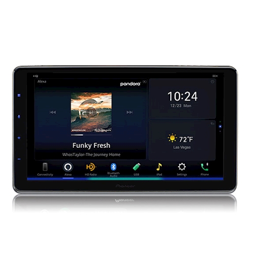 Pioneer 10.1Inch 1DIN Multimedia Digital Media Receiver with Floating