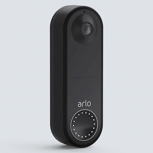 Arlo Essential Wireless Video Doorbell Black AVD2001B100NAS Next